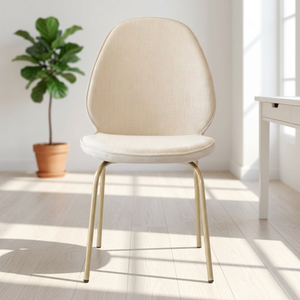 MONZA Modern Velvet <b>Dining</b> <b>Chair</b> Set Ergonomic Design Stainless Steel Legs High-Density Foam Upholstered for Home Hotel - Product Image 1