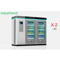 Système de culture HydroBlue Aquaponic DIY pour la plantation de légumes et de fruits à la maison avec pompe à noyau de contrôle de téléphone portable 180W