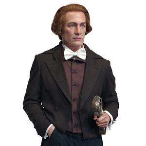 Estatua de silicona hiperrealista de tamaño real, maniquí de cera de atracción turística, científico para Museo de Ciencia, modelo artesanal de resina - Product Image 3