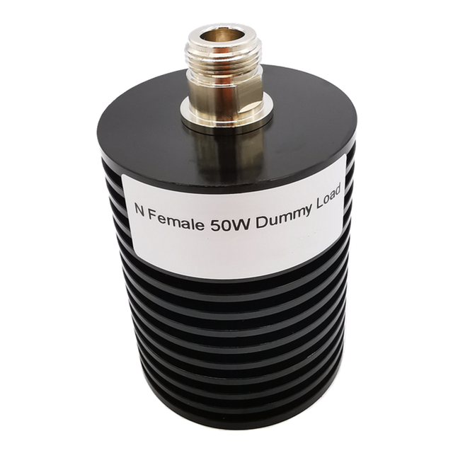 Factory Supply 50W N Type 50ohm Female Jack Load Dummy DC-3Ghz Load 3G Rf Coaxial Termination Rohs in Stock