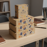 Boîte à rabat pour cosmétiques personnalisée Impression logo Emballage à ergots Boîte cadeau en carton blanc