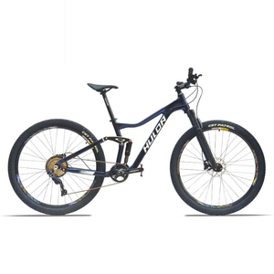 Bicicleta de Montaña <span class=keywords><strong>MTB</strong></span> de Aluminio con Suspensión Completa, 27.5/29 Pulgadas, 10 Velocidades, Eje Pasante M4100, Frenos de Disco Hidráulicos, Cómoda, Ligera, Todoterreno - Product Image 3