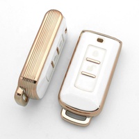 Coque de clé de voiture personnalisée en TPU souple pour Mitsubishi Outlander Pajero ASX Lancer, télécommande sans clé 2 ou 3 boutons