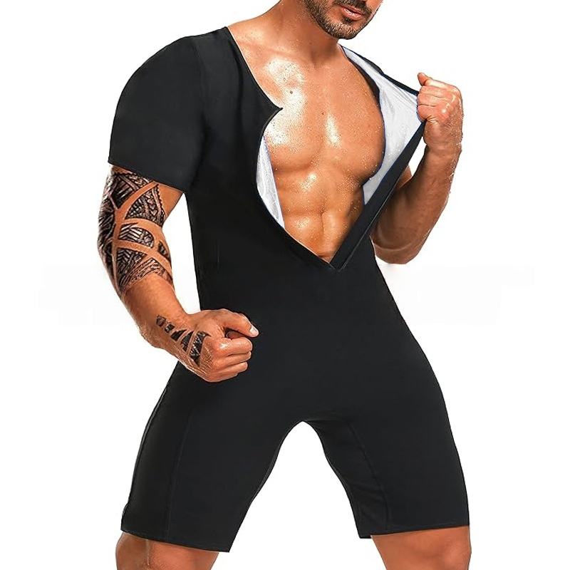 Silver Short Jumpsuit