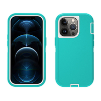 Avec Clip Defender boîte extérieure avec boîte paquet 3 en 1 Robot téléphone couverture arrière pour Iphone pour Samsung pour Lg pour Moto pour Google