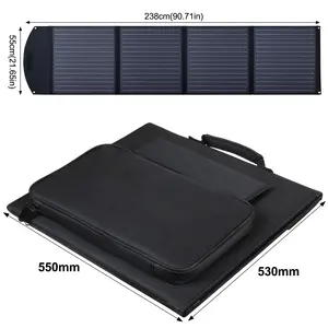 Portable 100W 200W 300W 400W Foldable Solar Panel Kit Waterproof IP68 For Outdoor Adventures For Outdoor Adventures