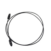 Cable de Audio Digital de Fibra Óptica OD22, Conexión de TV, Salida SPDIF, 1 Metro, Alta Definición, Estable, Plateado