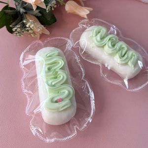 Nuevo Juguete Antiestrés de Silicona con Forma de Pastel de Arroz con Sabor a Matcha, Realista, de 6 cm, para Niños y Adultos, Creativo y Divertido - Product Image 2