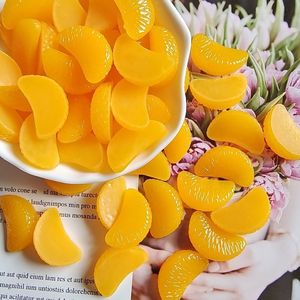 Mini Naranja Mandarina Artificial, Simulación Realista de Fruta, Naranja Falsa para Decoración de Halloween, Fiestas en Casa, Cocina y Festivales - Product Image 2