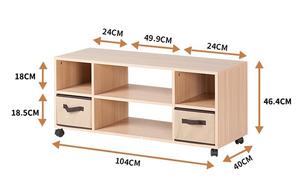 <span class=keywords><strong>OUHAN</strong></span> Meuble TV moderne en bois MDF pour maison, hôtel ou salon, meubles bon marché - Product Image 4