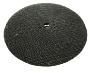 Support en caoutchouc de 4 pouces (100 mm) pour tampons de polissage diamantés, application sur pierre, compatible OEM, marque JDK, noir