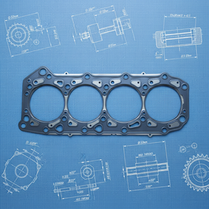 Auto Spare Parts Engine Cylinder Head Gasket for <strong>NISS</strong> AN Head Gasket OEM 11044-VC100 - Product Image 3