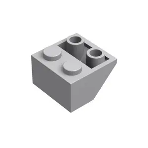 As peças pequenas do bloco de construção da partícula são compatíveis com 3660 2x2 rampa superfície tijolo reverso 0.1KG