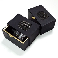 Boîte d'emballage en carton de luxe personnalisée pour flacon de parfum vide 50ML/100ML, boîte à tiroir pour flacon de parfum