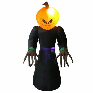 Décorations gonflables Offre Spéciale de fantôme de citrouille d'Halloween pour des costumes extérieurs de patio - Product Image 2