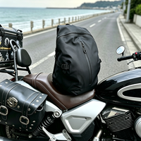 Sac à dos de moto imperméable de grande capacité en tissu Oxford 600D, adapté à la casque intégral, sac à dos de voyage pour moto