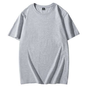 T-shirt pour homme en coton 100% de bonne qualité, logo personnalisé, couleur personnalisée, col rond, coupe régulière, sportif, décontracté, vierge - Product Image 5