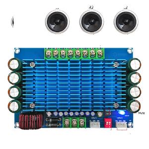 XH-M180 TDA7850 50W*4 บอร์ดเครื่องขยายเสียงดิจิตอลไฮไฟ 4 แชนแนลสำหรับรถยนต์ XH-M180 DC 12V - Product Image 2