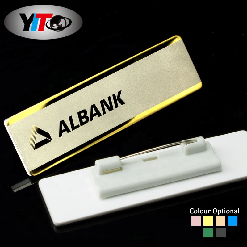 Лучшая цена, Именные Бирки, булавки, пластиковые Именные Бирки, офисный металлический именной значок на заказ