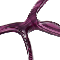 Vente en gros et au détail de lunettes de soleil œil de chat tendance, lunettes de soleil de haute qualité en rouge, violet, vert et transparent