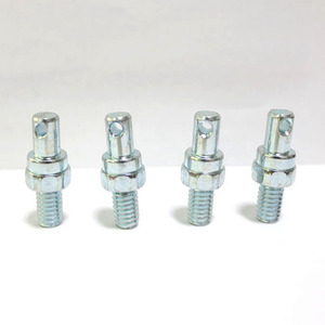 <span class=keywords><strong>Biella</strong></span> in acciaio zincato personalizzata in fabbrica M4 M6 M8 8-32 fresatura CNC <span class=keywords><strong>a</strong></span> croce foro perno connettore perno perno <span class=keywords><strong>a</strong></span> vite - Product Image 2