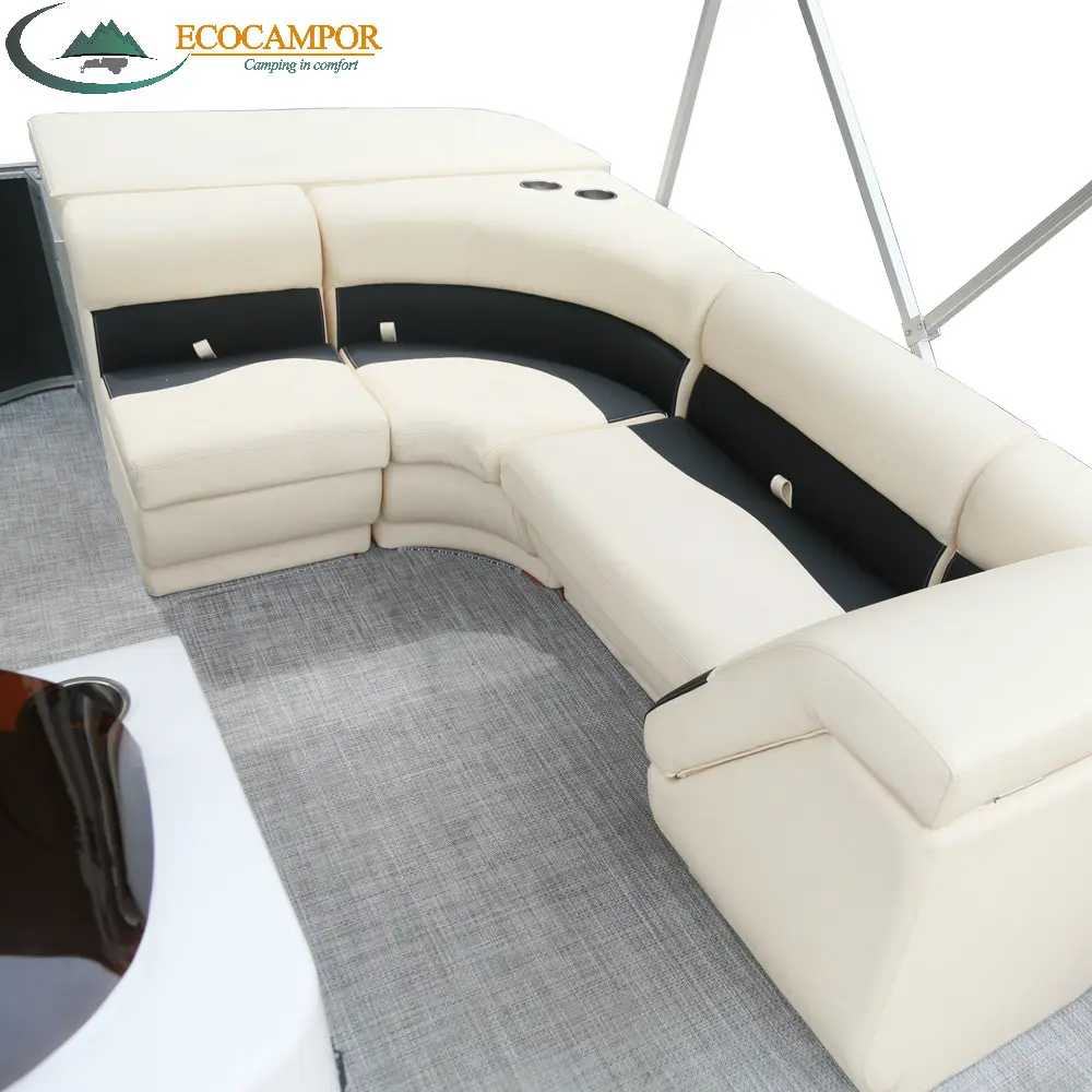 Hot sale pontoon boats driving seat lounge for sale with accessories