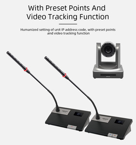 Hội nghị video tốt nhất Micro cuộc họp âm thanh không dây với camera theo dõi hệ thống hội nghị video tất cả trong một - Product Image 5