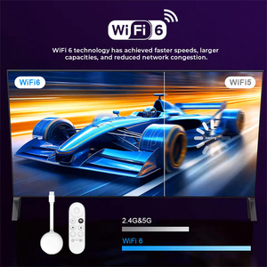 Allwinner H313ชิปสี่คอร์ U11โครเมียม4K สมาร์ททีวีแรม2GB รอม8/16GB Android14.0 WIFI6 BT - Product Image 4