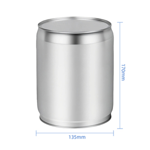 Lon thiếc hàn kim loại, bao bì thực phẩm, niêm phong cấp thực phẩm, chống ẩm, lon rỗng, chai kim loại, hộp trà in offset có nắp - Product Image 2