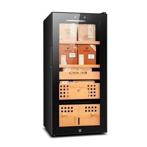 Thiết Kế Mới Lớn Điện Tử Cigar Humidor Tủ Không Đổi Nhiệt Độ Máy Nén Cigar Tủ Cho Độ Ẩm Điều Khiển - Product Image 4