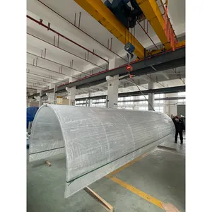 Tunnel de poisson d'aquarium en acrylique grand tube transparent personnalisé d'usine de haute qualité à vendre