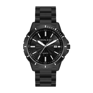 Envío Directo HALEI Nuevo Reloj de Cuarzo Original con Esfera Azul, Correa de Acero Inoxidable en Oro Rosa, Visualización de Fecha, Movimiento Japonés, Venta al Por Mayor - Product Image 4
