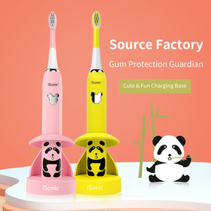 <span class=keywords><strong>Brosse</strong></span> à dents électrique ultrasonique pour enfants, 2 têtes de rechange, étanche IPX7, 40200Hz, 3 options de vitesse, soins bucco-dentaires - Product Image 5