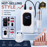 OEM ODM Vente en gros Vantrend Beauty Ponceuse à ongles professionnelle portable avec clip ceinture pour dépose de gel Marque privée Fournitures pour ongles en gros de Chine