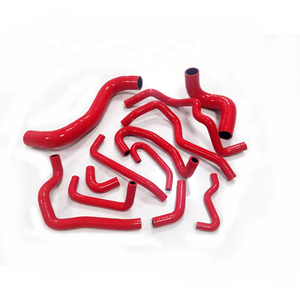 Logo personalizzato OEM tubi del sistema di raffreddamento del motore per Fit Peugeot 106 GTI / Citroen Saxo <span class=keywords><strong>VTS</strong></span> 1.6 <span class=keywords><strong>16V</strong></span> kit tubo flessibile del radiatore in silicone - Product Image 3