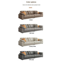 Nouvelle conception de meubles de salon, prix bas, canapé modulaire en velours doux personnalisé, gris moderne élégant pour l'intérieur
