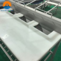 Table de désossage à trois niveaux en acier inoxydable de qualité alimentaire, machine à découper la viande pour l'abattage de porcs, bovins et ovins, et la transformation de la viande en abattoir