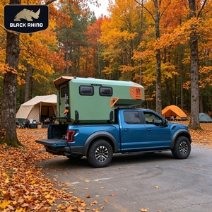 Camper pour pick-up à haute durabilité, unité de camping-car tout-terrain 4x4 à glissière, conçue pour les conditions météorologiques extrêmes et les longs trajets - Product Image 1
