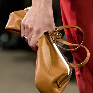 <b>Red</b> PU <b>Clutch</b> Bag Gold Frame Single Strap Portable Waterproof Elegant Wedding Evening Handbag for Women - Product Image 6