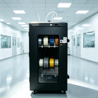 Nouvelle armoire de séchage pour imprimante 3D Doo FDM, 12 rouleaux de filament de 1,75 mm, stockage PLA PEEK PETG Fibre de carbone PC, automatique multicolore PTC