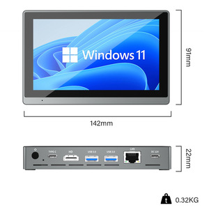 Mini PC tactile Gole2Pro, Intel Celeron N5105, 16 Go de RAM, 256 Go de ROM, ordinateur de poche portable Windows 11 Linux avec écran de 5,5 pouces pour la maison - Product Image 4