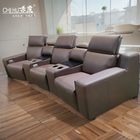 Fauteuil de cinéma maison moderne, siège de cinéma, fabricant chinois, canapé de cinéma avec double moteur OKIN