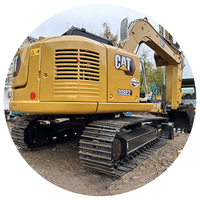 Mini-pelleuse sur chenilles hydraulique Caterpillar de 8 tonnes, d'occasion, pour excavatrice Cat 308E2, provenant du Japon, à vendre