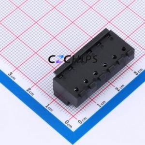 DB331K-5.0-6P-BK-S Plug-in Terminal Block P=5mm Connector ( Pitch: 5mm )( Color: Black )( Total PIN Count: 6P ) - Product Image 2