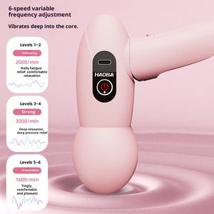 Pistolet de massage musculaire profond de haute qualité du fabricant, thérapie par vibration, contrôle de la durée, chaud/froid, garantie d'un an - Product Image 4