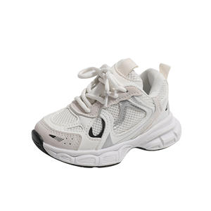 2025 Primavera Nuevo estilo <span class=keywords><strong>Zapatos</strong></span> deportivos para niñas y niños Zapatillas transpirables de moda para niños con cierre de velcro - Product Image 6