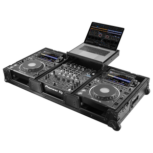 Glide phong cách DJ Turntable Quan Tài Trường hợp với trượt cho máy tính xách tay phù hợp nhất 12 "DJ Máy trộn và hai tiên phong <span class=keywords><strong>CDJ</strong></span>-3000 - Product Image 2