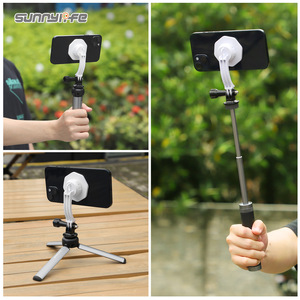 Sunnylife Osmo Mobile Ring Clamp Holder Compatible <span class=keywords><strong>MagSafe</strong></span> <span class=keywords><strong>iPhone</strong></span> 14/13/12 Trépied pour Action Sports Camera Accessoires - Product Image 4