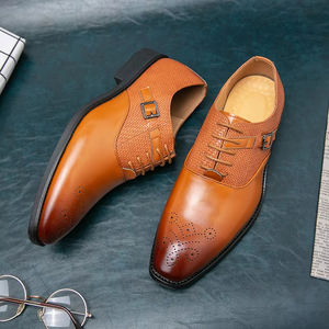 รองเท้าหนังวัวแท้ทำมือสำหรับผู้ชาย - รองเท้าอ็อกซ์ฟอร์ดแบบทางการ หนังนุ่ม ใส่ได้ทุกโอกาส เหมาะสำหรับใส่ทำงานทุกวัน - Product Image 3