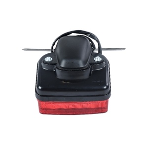 Sistem Lampu Motor Modifikasi Warna Merah Bersertifikasi E-mark Lampu Rem <span class=keywords><strong>LED</strong></span> untuk Motor CG - Product Image 4